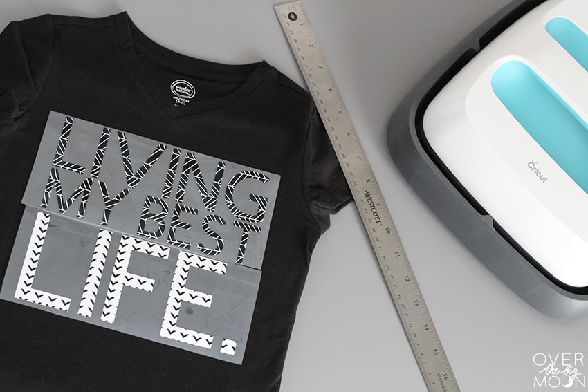 Mixing Patterned Iron On - from overthebigmoon.com!